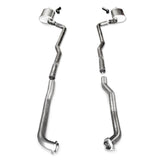 Stainless Works 1973-82 Corvette Exhaust BB Standard Trans 2-1/2in Factory Connect - V7314100S
