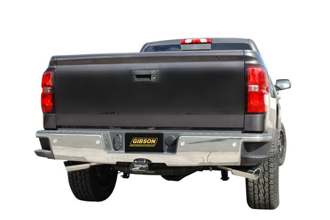 Gibson 14-18 GMC Sierra 1500 Denali 6.2L 3.5in/2.25in Cat-Back Dual Extreme Exhaust - Stainless - 65665