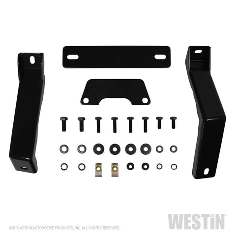 Westin/Snyper 07-11 Jeep Wrangler Transmission Pan Skid Plate - Textured Black - 42-21125