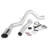 Banks Power 07-10 Chevy 6.6L LMM ECSB-CCLB Monster Exhaust System - SS Single Exhaust w/ Chrome Tip - 47784