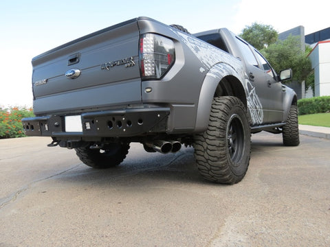 Addictive Desert Designs 10-14 Ford F-150 Raptor Venom Rear Bumper w/ Backup Sensor Cutouts - R012231280103