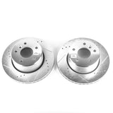 Power Stop 99-04 Land Rover Discovery Front Evolution Drilled & Slotted Rotors - Pair - EBR698XPR