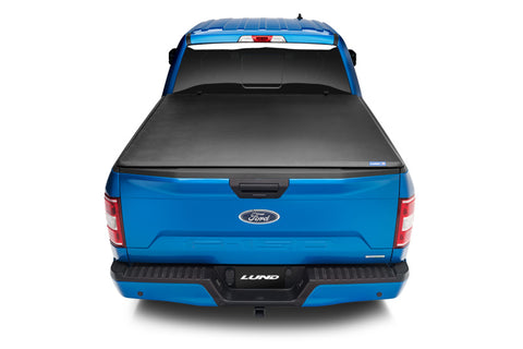 Lund 21+ Ford F-150 (5.5ft. Bed) Genesis Tri-Fold Tonneau Cover - Black - 95069