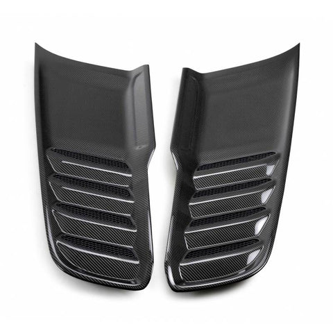 Anderson Composites 2021 Dodge RAM TRX Carbon Fiber Hood Vents - Type OE - AC-HV21DGTRX