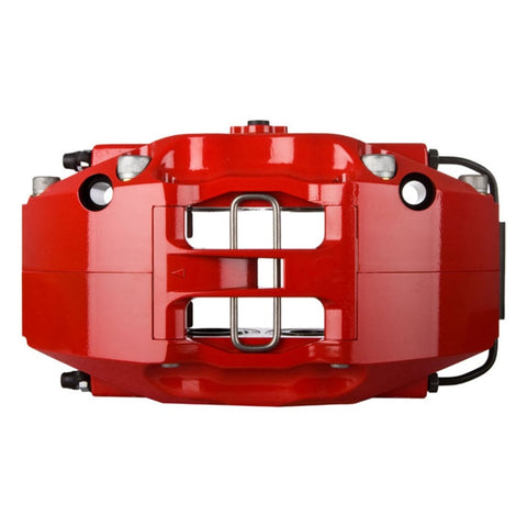 StopTech 08-13 Toyota Land Cruiser Rear BBK w/ Red ST-41 Calipers Slotted 380X32 Rotors - 82.874.0058.71