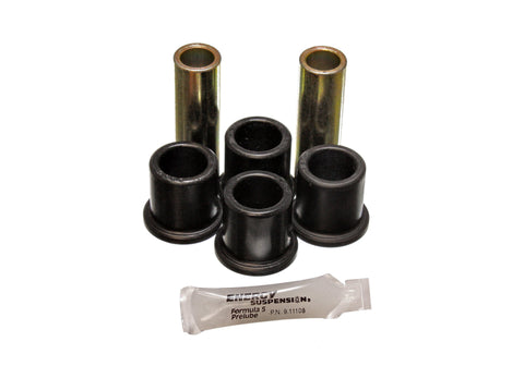 Energy Suspension 82-96 Ford F100/F150 2WD Black Rear Frame Shackle Bushing Set - 4.2133G