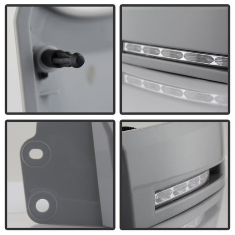 Spyder Toyota Tundra 07-13 Daytime LED Running Lights wo/switch Unpainted FL-DRL-TTU07-PB - 5077721