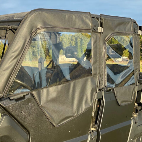 Seizmik 17-22 Can Am Defender HD7-HD10 Soft Upper Door Kit - 51-20986