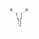 MagnaFlow 10-12 Cadillac CTS V6 3.0L (Exc AWD) Dual Split Rear Exit Stainless Cat Back Perf Exhaust - 15136