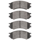 R1 91-02 Saturn Sc2 Front Semi Met Brake Pads - 2311-0507-00