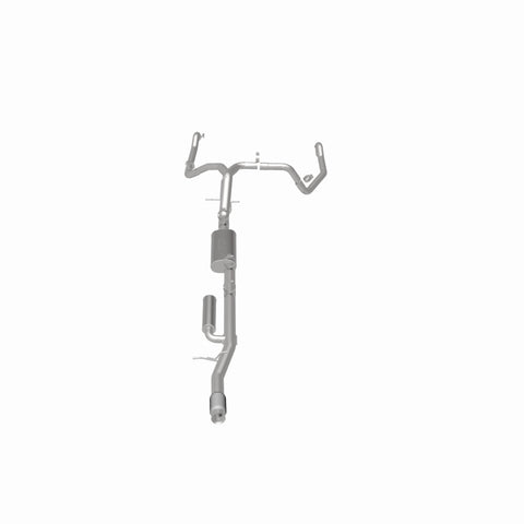 MagnaFlow 19-23 Chevy Silverado 1500 19-23 GMC Sierra 1500 Overland Cat-Back Exhaust - 19626
