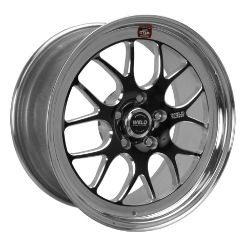 Weld S77 18x10 / 5x4.75 BP / 7.1in. BS Black Wheel (High Pad) - Non-Beadlock - 77HB8100B71A