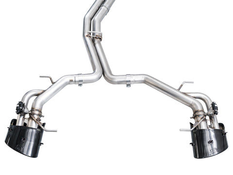 AWE Tuning 21-23 Audi C8 RS6/RS7 SwitchPath Cat-Back Exhaust - Diamond Black Tips - 3025-33776