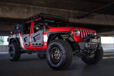 DV8 Offroad 18-22 Jeep Wrangler JL/JT Spec Series Half Doors - Rear Set - HDJL-02R