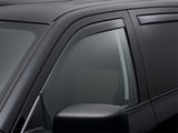 WeatherTech 09+ Dodge Ram 1500 Front Side Window Deflectors - Dark Smoke - 80503