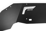 DV8 21-25 Ford Bronco Rear Aluminum Inner Fenders - Black - INFEND-08RB