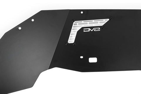 DV8 21-25 Ford Bronco Rear Aluminum Inner Fenders - Black - INFEND-08RB