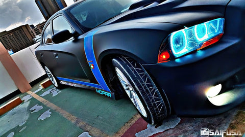 Oracle Dodge Charger 11-14 Halo Kit - ColorSHIFT w/ BC1 Controller - 2234-335