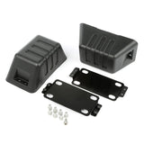 Rugged Ridge XHD Bumper Tow Point Covers 07-18 Jeep Wrangler JK - 11540.26