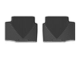 WeatherTech 2017+ Chevrolet Cruze Rear Rubber Mats - Black - W423