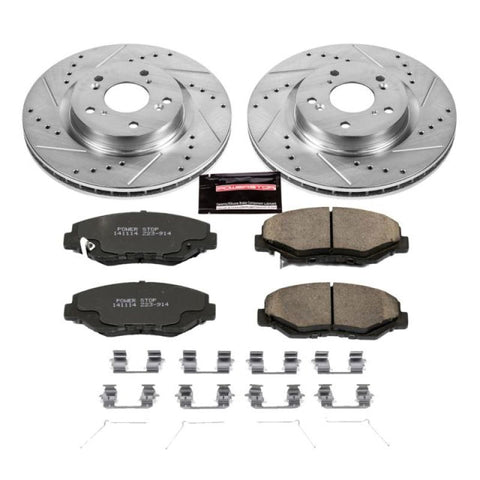 Power Stop 12-16 Honda CR-V Front Z23 Evolution Sport Brake Kit - K6488