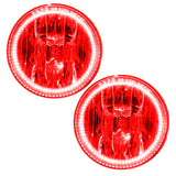 Oracle 05-10 Hummer H3 LED Fog Light Halo Kit - Red - 1135-003