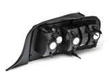 Raxiom 05-09 Ford Mustang Coyote Tail Lights- Black Housing (Smoked Lens) - 49117