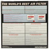 K&N Universal Clamp-On Air Filter 6in FLG / 7-1/2in B / 5-1/8in T / 4in H - RU-1009