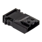 NAMZ JAE MX-1900 4-Position Male Black Pin Housing (HD 72907-11) - NJ-4P51