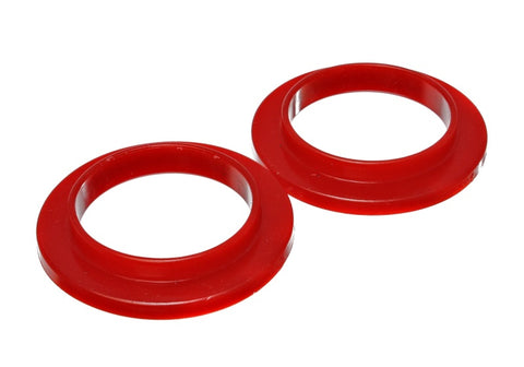 Energy Suspension Universal 3 3/4in ID 5 7/16in OD 7/8in H Red Coil Spring Isolators (2 per set) - 9.6101R
