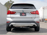 aFe MACHForce XP Exhausts Axle-Back 15-21 BMW X1 2.0L (t) (SS w/Black Tips) - 49-36349-B