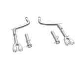 MagnaFlow Axle-Back, SS, 2.5in, Quad Split Rear 3.5in Tip 2015 Dodge Challenger R/T 5.7L - 19210