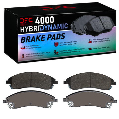 DFC 04-09 Pontiac Bonneville Front 4000 Hybridynamic Brake Pads - 4000-1019-00
