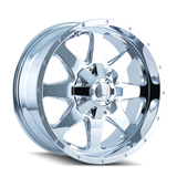 Mayhem 8040 Tank 17x9 / 5x114.3 BP / -12mm Offset / 87mm Hub Chrome Wheel - 8040-7956C