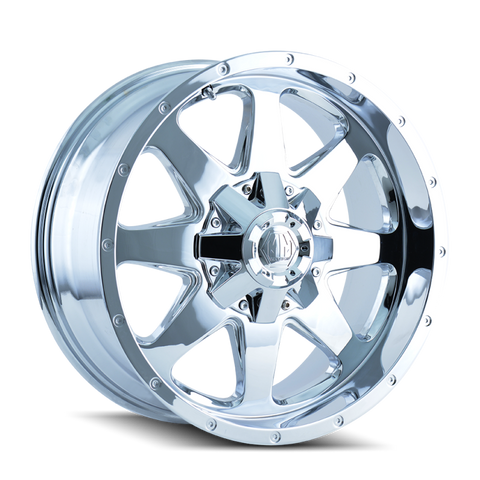 Mayhem 8040 Tank 17x9 / 5x114.3 BP / -12mm Offset / 87mm Hub Chrome Wheel - 8040-7956C