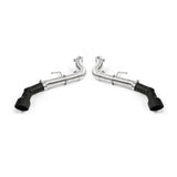 Mishimoto 2016+ Chevrolet Camaro SS Dual-Tip Race Axle-Back Exhaust w/ Black Tips - MMEXH-CAM8-16ADTRBK