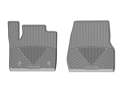 WeatherTech 2017+ Ford F-250/F-350/F-450/F-550 Front Rubber Mats - Grey - W407GR