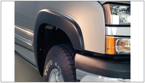 Bushwacker 07-07 Chevy Silverado 1500 Classic Fleetside OE Style Flares 4pc - Black - 40915-02