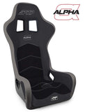 PRP Alpha Composite Seat- Black/Grey - A3901-203