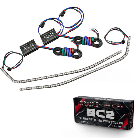 Oracle 16-21 Chevy Camaro Surface Mount DRL Modules - ColorSHIFT w/ BC1 Controller - 1297-335