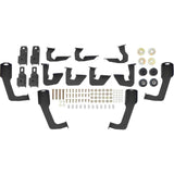 Westin/HDX 07-19 Chevrolet Silverado 2500 8ft Drop Wheel to Wheel Nerf Step Bars - Textured Black - 56-5345852