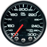 Autometer Spek-Pro - Nascar 2-1/16in Oil Temp 100-300F Bcb Ecu - P52232