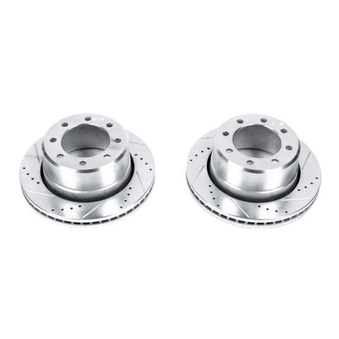 Power Stop 09-10 Dodge Ram 2500 Rear Evolution Drilled & Slotted Rotors - Pair - AR8374XPR