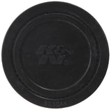 K&N 1.5in Flange ID x 3in OD x 2.5in H Rubber Base Crankcase Vent Filter - 62-1450