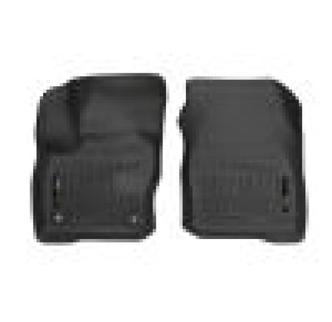 Husky Liners 12-15 Ford Focus X-act Contour Series Front Floor Liners - Black - 55681