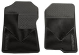 Husky Liners 98-02 Ford Expedition/F-150/Lincoln Navigator Heavy Duty Black Front Floor Mats - 51021