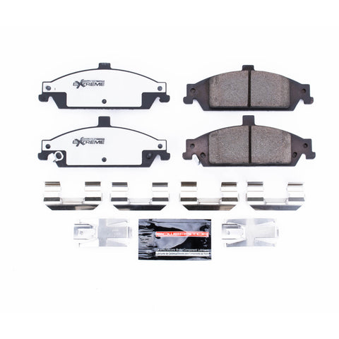 Power Stop 04-05 Chevrolet Classic Front Z26 Extreme Street Brake Pads w/Hardware - Z26-727