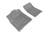 3D MAXpider 2014-2018 Chevrolet/GMC Silverado/Sierra Regular Cab Kagu 1st Row Floormat - Gray - L1CH05611501