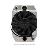 Mishimoto Universal Drag Race Performance Aluminum Radiator - Natural - MMRAD-UNI-DRGN