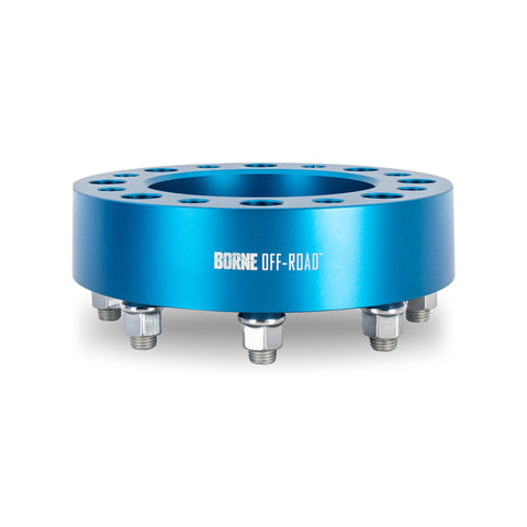 Mishimoto Borne Off-Road Wheel Spacers 8x165.1 116.7 50 M14 Blue - BNWS-008-500BL